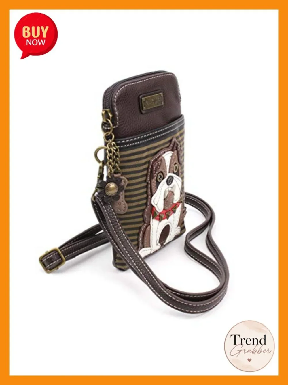 Crossbody Cell Phone Purse with Adjustable Strap PU Leather
